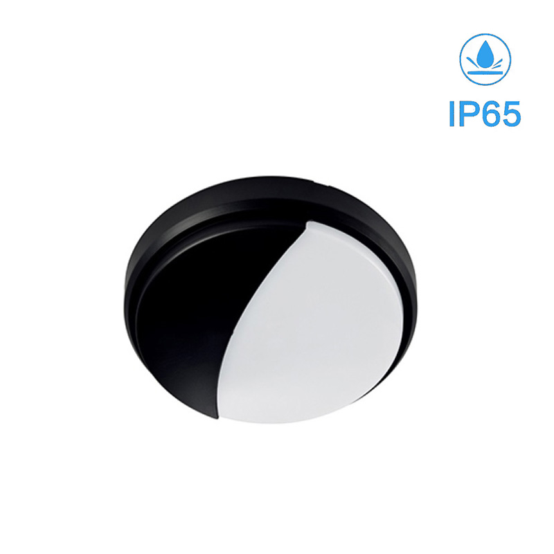 Black surface mounted lamp BE-W2005 