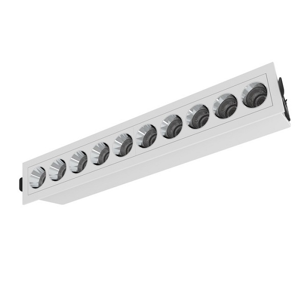 Rectangularlineargrilledownlight