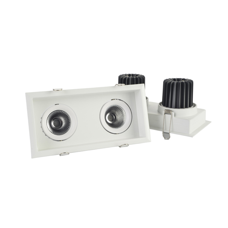 Grilledownlight2x10W