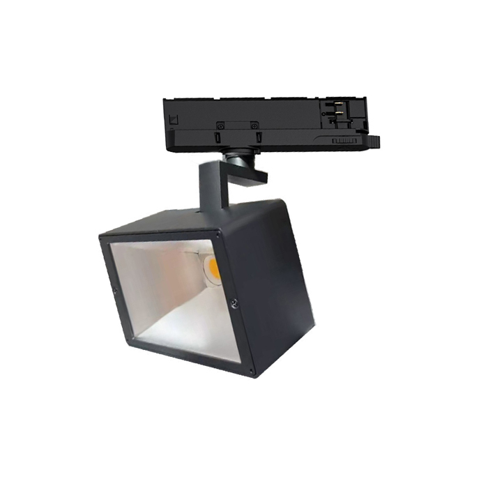 Square wall washer track lighting BE-G2586