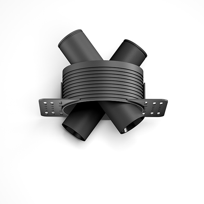 Double Tube Embedded Spotlights BE-M2281W-2