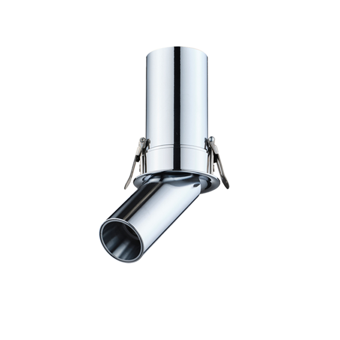 Deep antiglare recessed LED spot